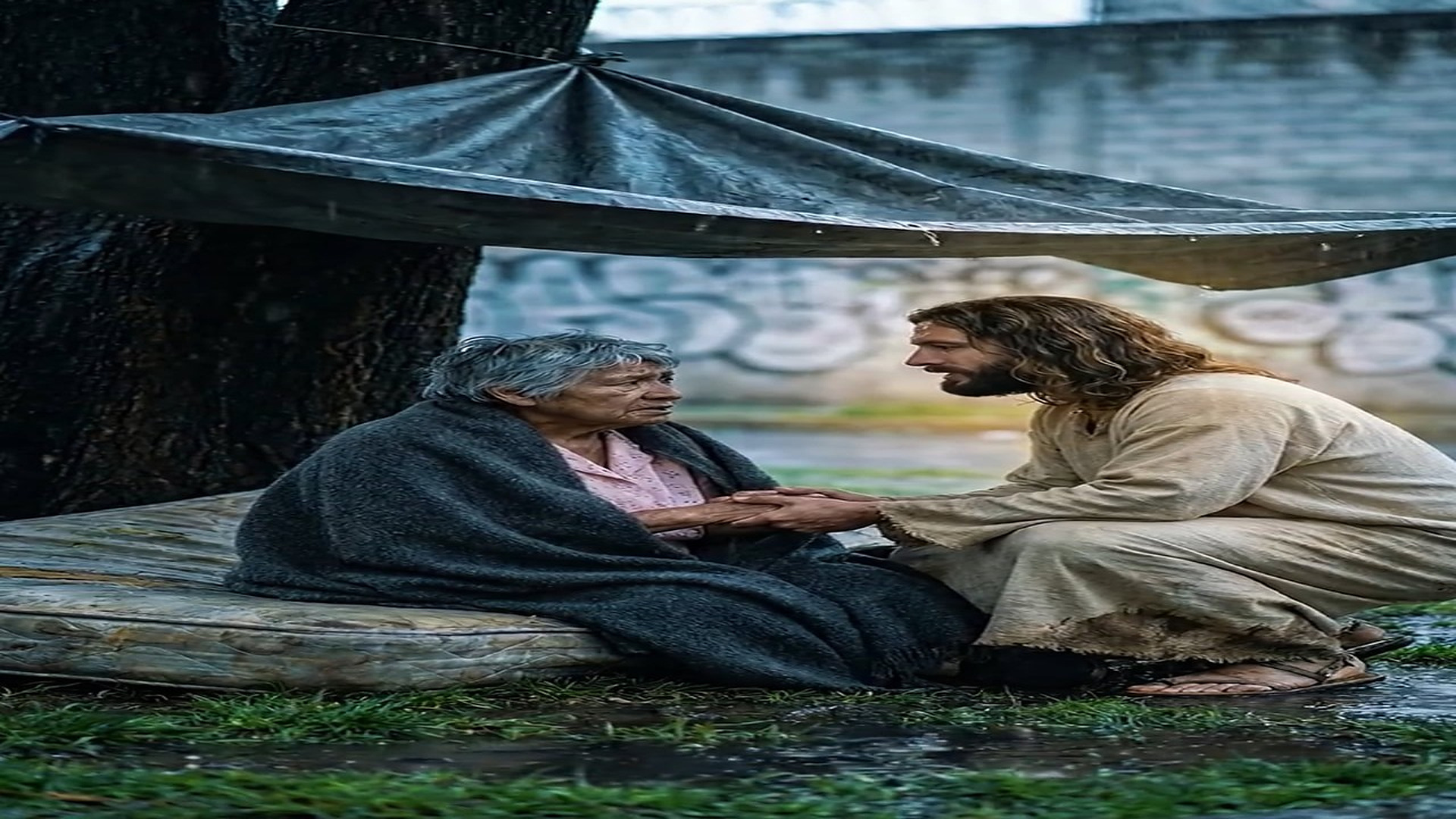 N0508024_Ela foi deixada debaixo da chuva pela própria família #oração #novelas_part2