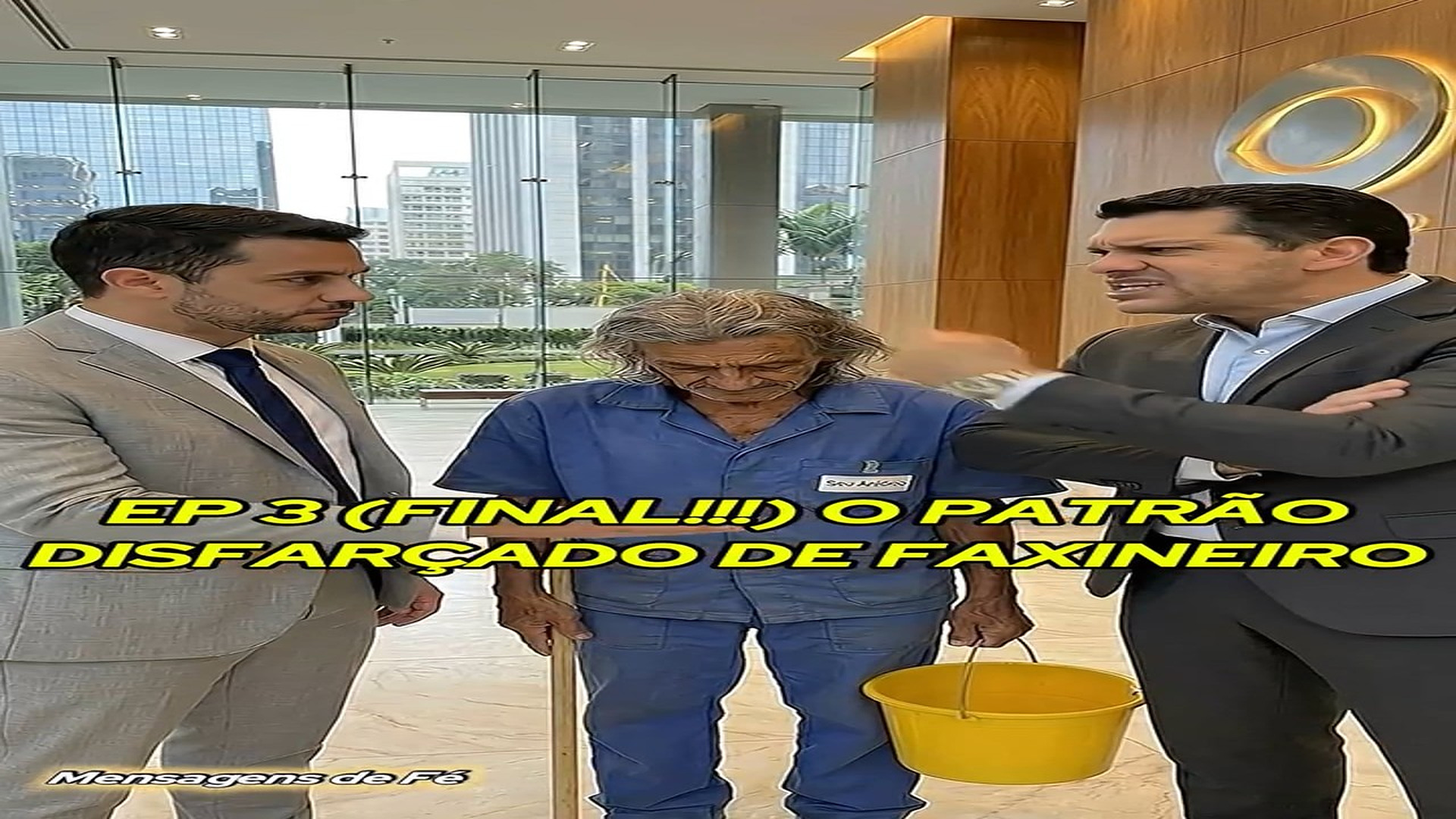 Parte 2 : N2807046_Ep 3 (Final!!!!) O Patrão disfarçado de Faxineiro #reflexão #novela #li
