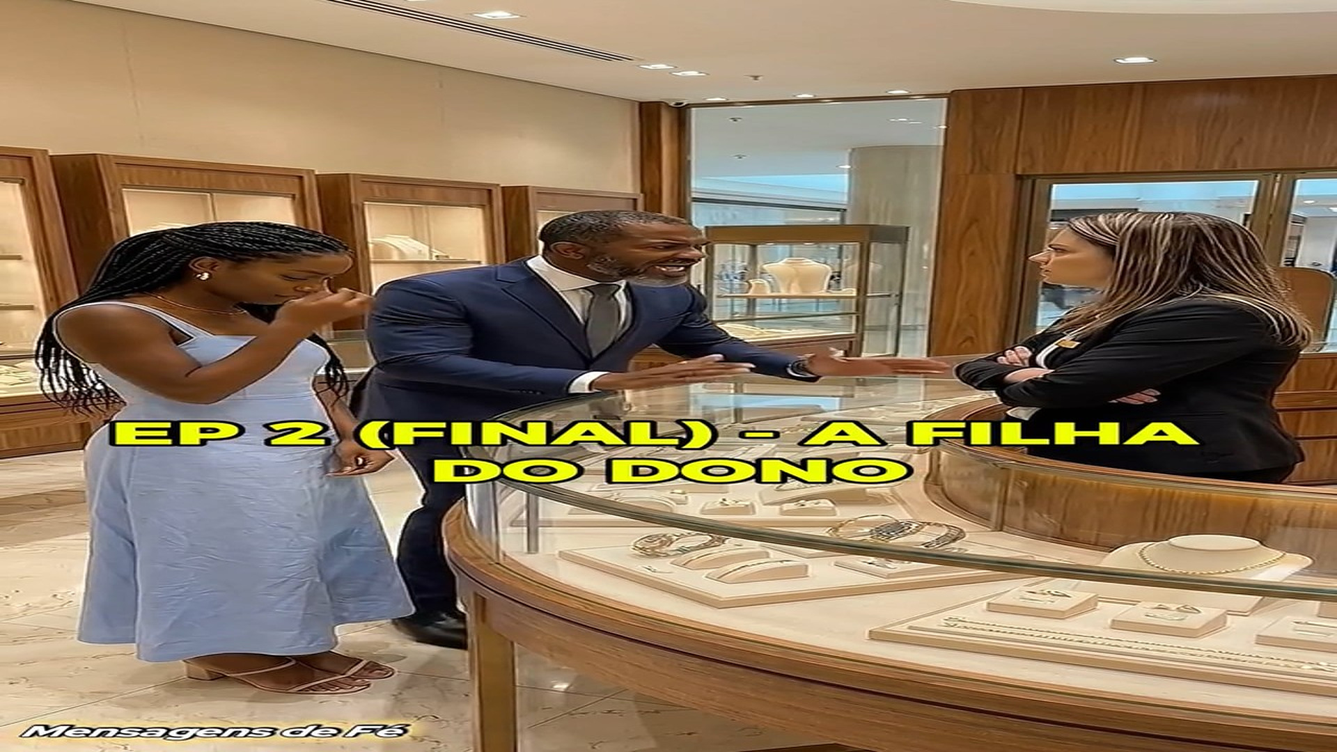 Parte 2 : N2807059_Ep 2 (Final) A Filha do Dono #novela #reflexão #liçãodevida Mensag