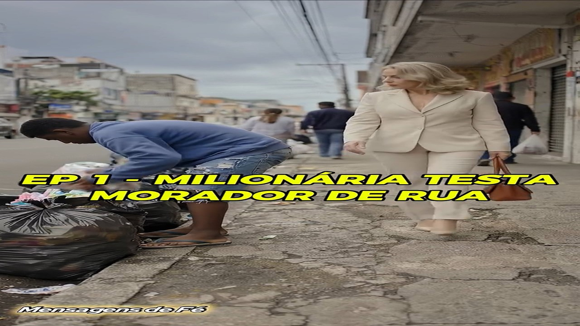 Parte 2 : N2807077_Ep 1 Milionária testa morador de rua #liçãodevida #honestidade #refl