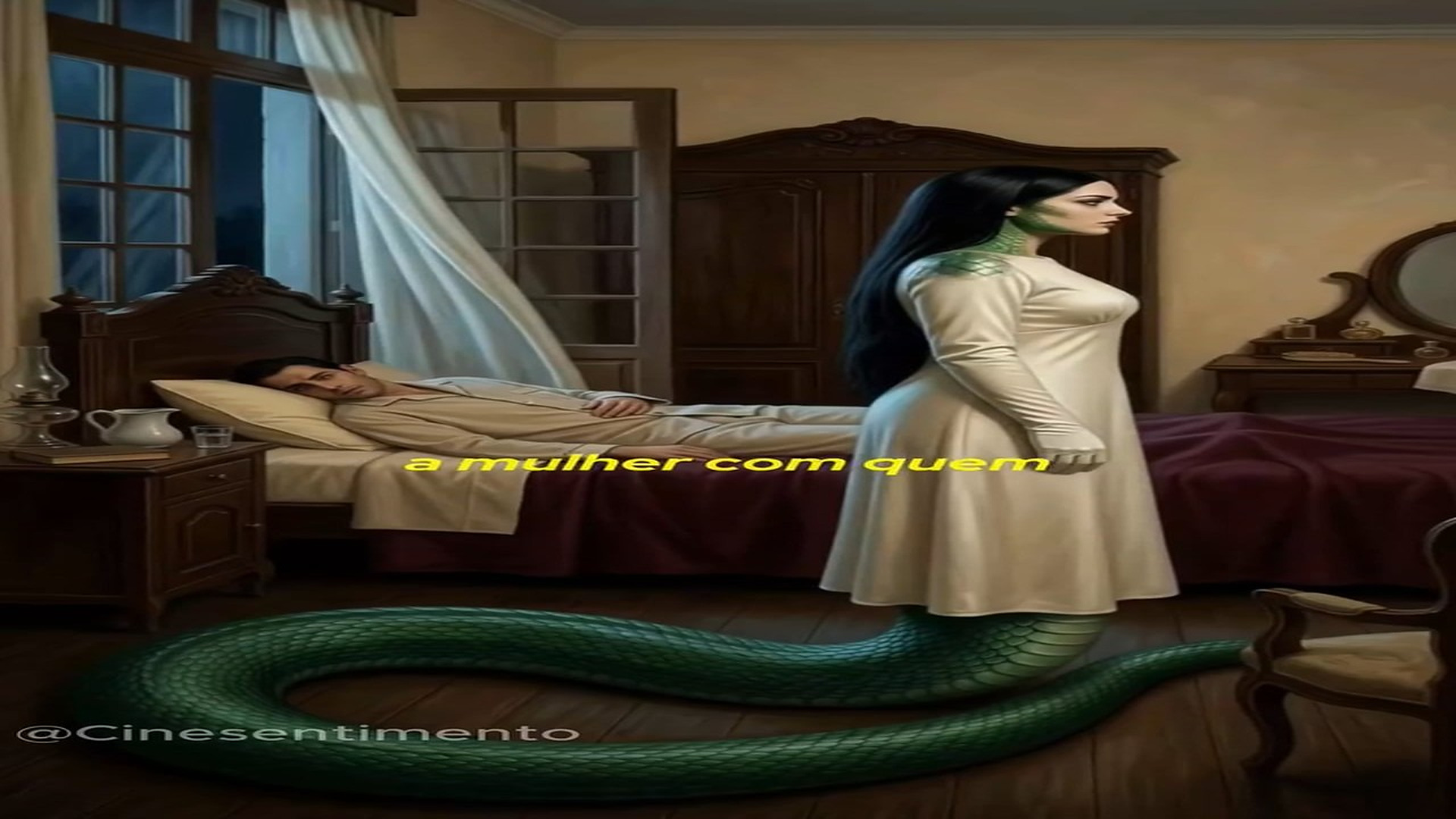 Parte 2 : N0309257_O culto das Serpentes. Clara episódio 6 #historia #drama #novelas #susp