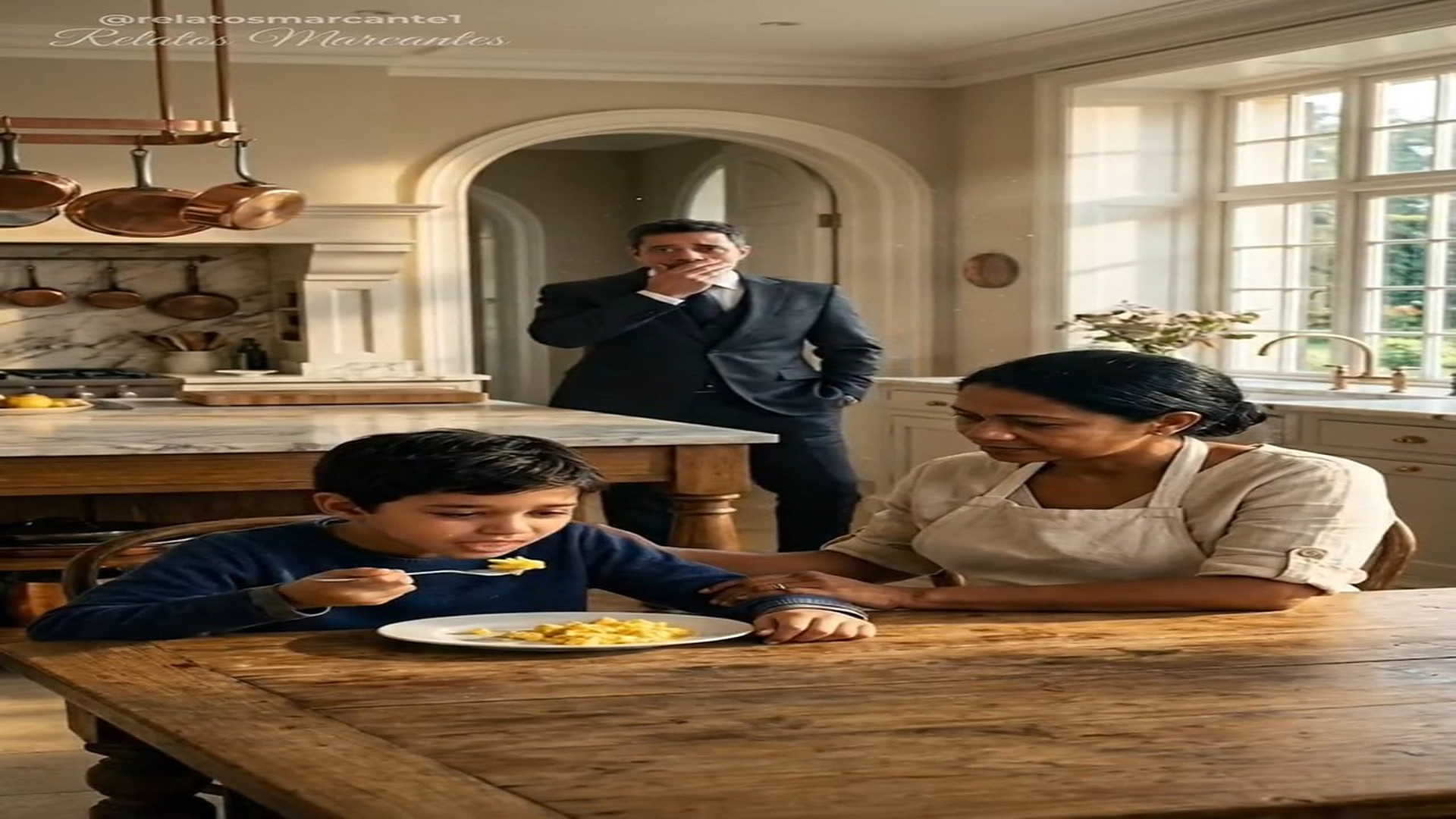 Parte 2 : N0903219_Ninguém Conseguia Fazer o Filho do Milionário Comer, Até Uma Cozinheira